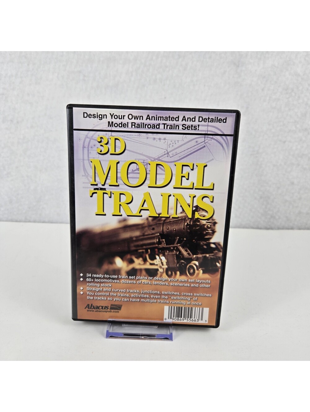 Abacus 3D Model Trains Software Design Animated Model Railroad Train Sets